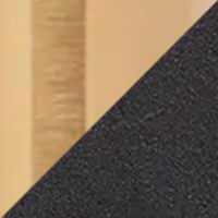 Black Powder Coat/Gold